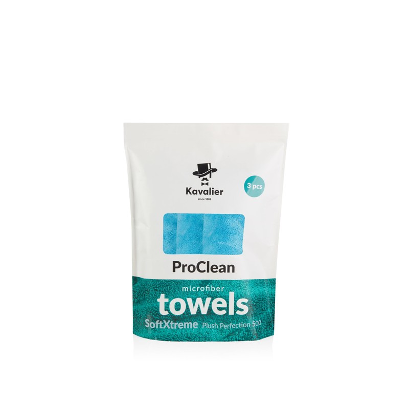 Kavalier ProClean Plush Perfection 500 Microfiber Towel - Ultra-Dense 500