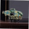 Mipcase Resin Simulation Submarine Aquarium Decor Unique Fish Tank Ornament
