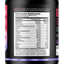 Vitaminas Cabello Mujer Cápsulas Colágeno Life