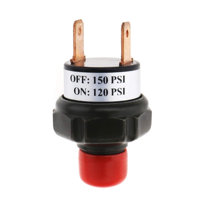 YINETTECH 120-150 PSI 1/4 NPT Pressure Control Switch 12V Air