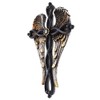 Top Brass Angel Wings Wall Cross - Spiritual Jesus Art