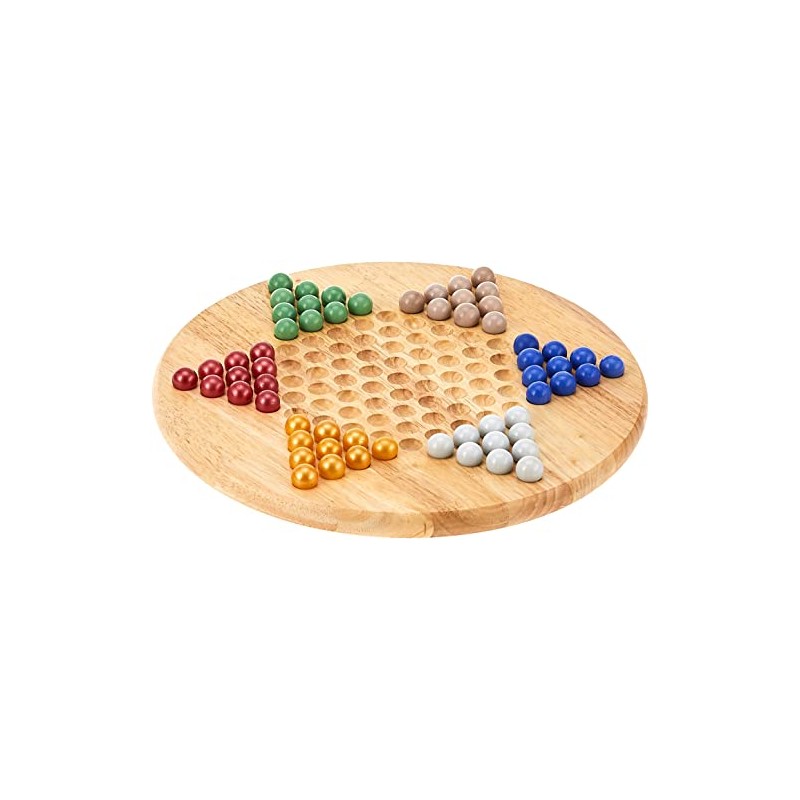 Chinese Checkers with Marbles