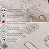 Fabric Tablecloth Washable Table Linen Tablecloth Cotton Polyester Kitchen Oval