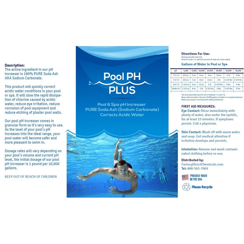 pH Increaser for Hot Tub & Pool | Pure Soda