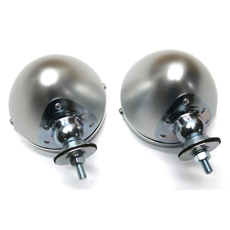 PTRP NEW Raydot Classic Style Spun Aluminum Bullet Mirror Fender