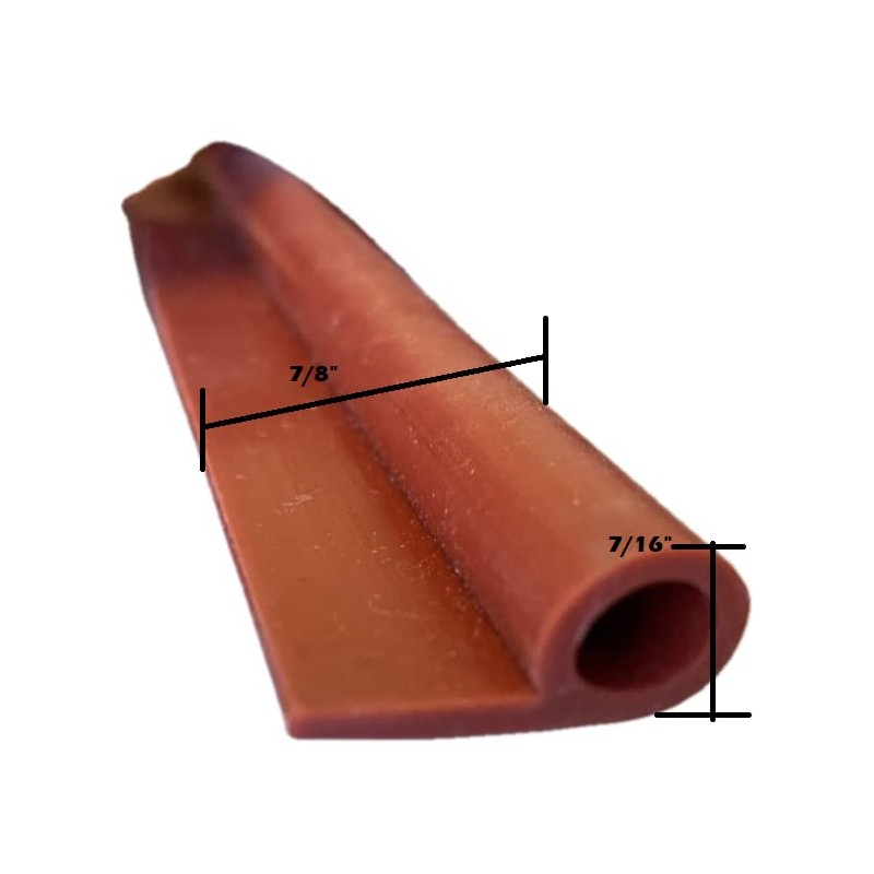 Silicon Tadpole Seal, P-Gasket 12 feet - for BBQ Smoker