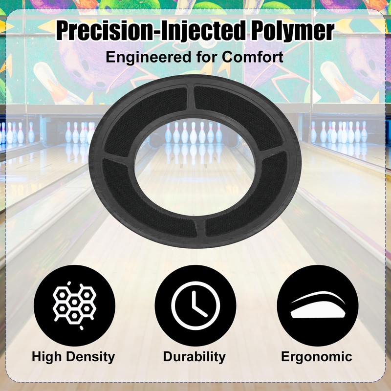 Universal Sanding Pad Holder for Bowling Balls (Black)