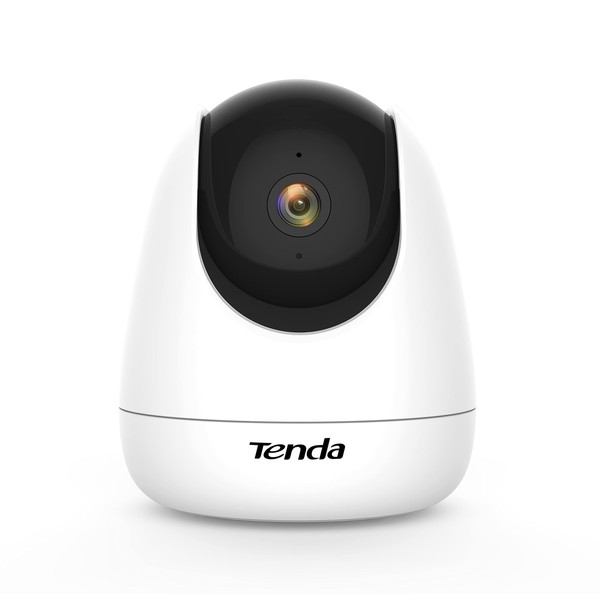 Tenda Pet Camera with Phone APP,Indoor WiFi Camera with Night Vision,2-Way Audio,360° Pan/Tilt Smart Tracking,1080P Wireless Home Security Camera with Human&Motion Detection,Siren,Works with Alexa