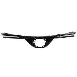 PIT66 Front Bumper Upper Center Black Grille Assembly Set Compatible with Toyota RAV4 2016 2017 2018 531010R120, TO1200406