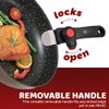 NJCXOLA Universal Removable Handle, Bakelite Pot Handle, Anti Scalding Pan