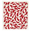 RetroKitchen Swedish Dish Sponge Cloth - Chillies