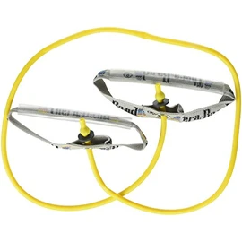 Thera-Band Bodytrainer Tubing With Foam Handles - 1.40 m, Yellow