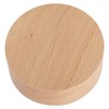 Music Box Round Base Wooden Rotation Stand Musical Case Exquisite