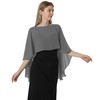 Hotshawl Capelets for women Chiffon Cape Shawls and Wraps for