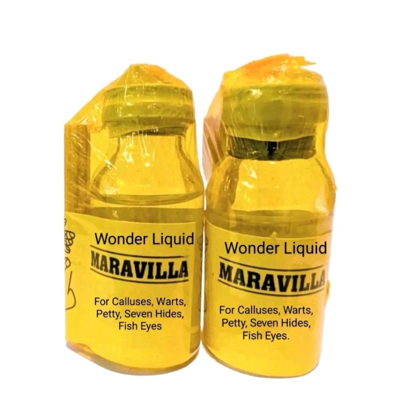 selecpharma 2 PACK! Botecitos De Liquido Maravilla For calluses, warts,