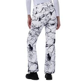 Outdoor Ventures Ski Pants Women Waterproof Insulated Snow Soft Shell Fleece Lined Snowboard Windproof with Boot Gaiters