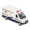 Kids Vehicle Toy 4 Door Opening Simulated Pull Back Alloy