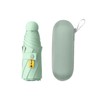 Hinapan 1 Piece Mini Travel Umbrella, Small Umbrella with Capsule