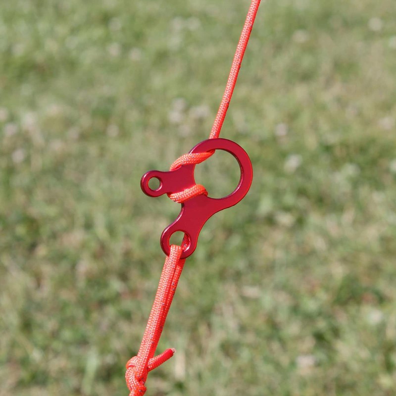 TRIWONDER Aluminum Alloy Guyline Cord Adjuster Tent Tensioners Rope Adjuster