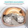 3Pcs Washer and Dryer Bed Sheet Detangler Plastic Washing Machine