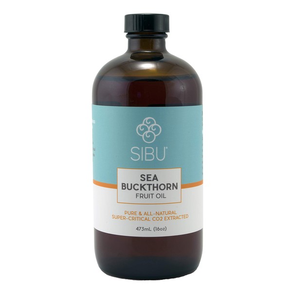 sibu Premium Himalayan Omega 7 Sea Buckthorn Fruit Oil, 16 oz
