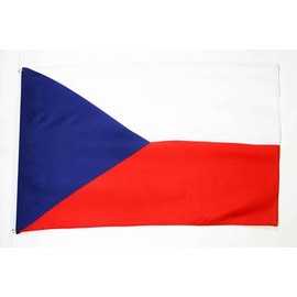AZ FLAG Czech Republic Flag 3' x 5' - Czech Flags 90 x 150 cm - Banner 3x5 ft Light Polyester