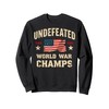 Two Time Undefeated World War Champs Veteran Day USA Map