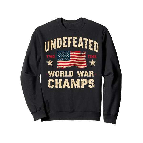 Two Time Undefeated World War Champs Veteran Day USA Map