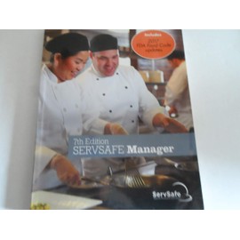 SERVSAFE MANAGER BOOK 7TH ED, with answer sheet