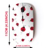 CJCBROES 2.4G Wireless Mouse with Cute Pattern Design for All