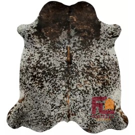 Fortezzaoutlet Cowhide Rug Multicolor Speckled | Premium Quality | Medium 5' x 7'