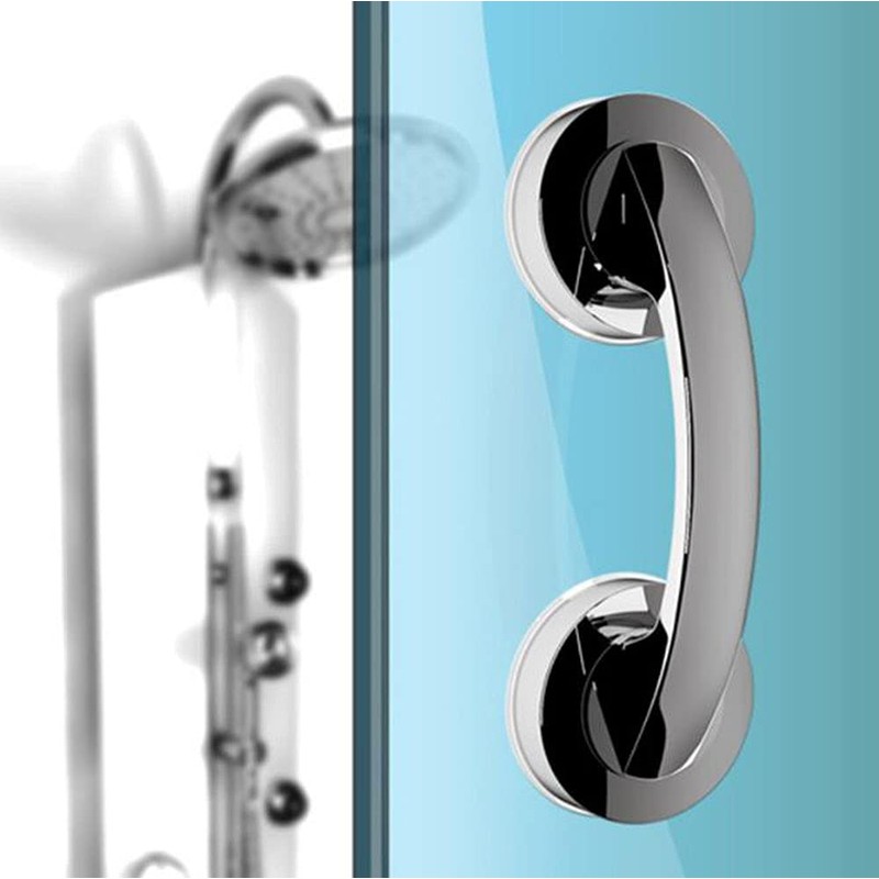 YIDELAI Suction Cup Door Handle for Glass, Refrigerator, Drawer, Bathroom,