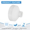 PATIKIL 12" to 4" Duct Reducer, PVC Pipe Increaser Adapter