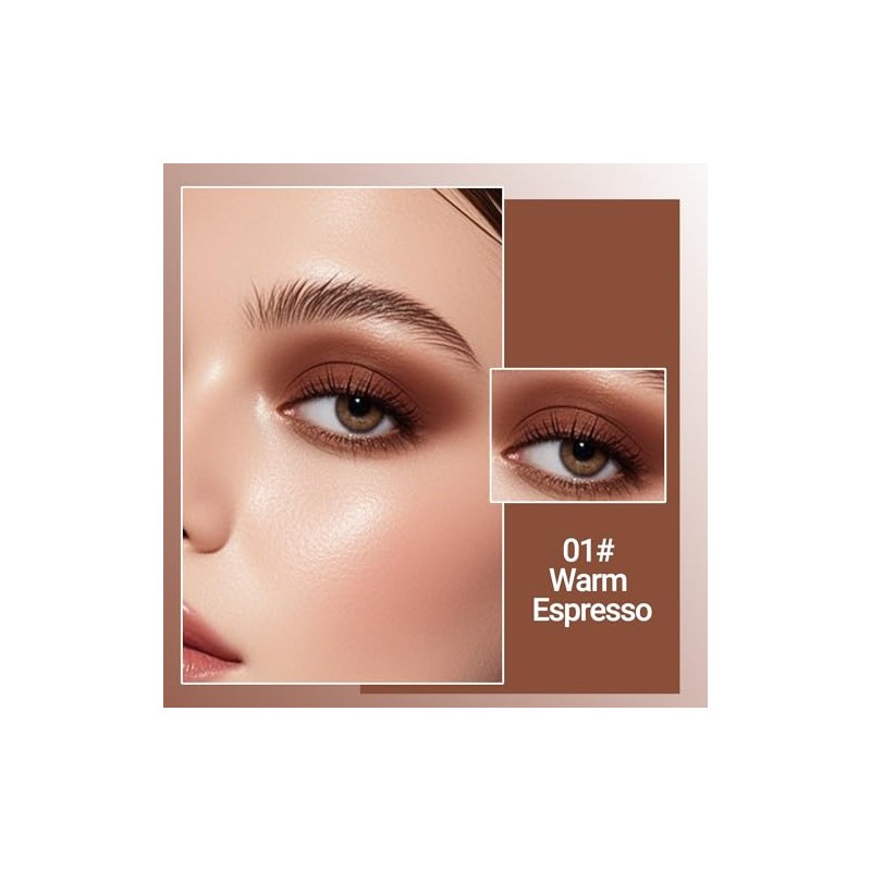 Erinde Monocromo Sombras Para Ojos Matte, Resistente al Agua,E01