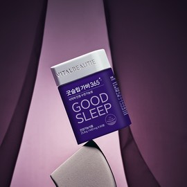 Vital Beauty [바이탈뷰티]굿슬립 가바 365 (30일) 식약처 인정 수면기능성 [Vital Beauty] Good Sleep GABA 365 (30 Days) Approved Sleep Functionality by MFDS