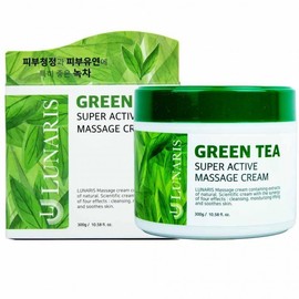Julia Lunaris Massage Cream 300ml - Green Tea 10ea