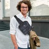 FuninCrea Tactical Fanny Pack Waist Bag with Removable Water Bottle