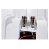 Rockville MS10LW 10" 2400 Watt White Marine/Boat 10" Free Air