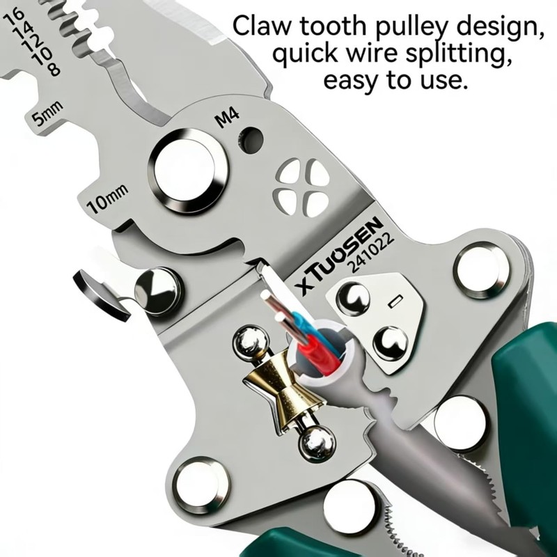 16-in-1 Multifunctional Wire Stripper Pliers