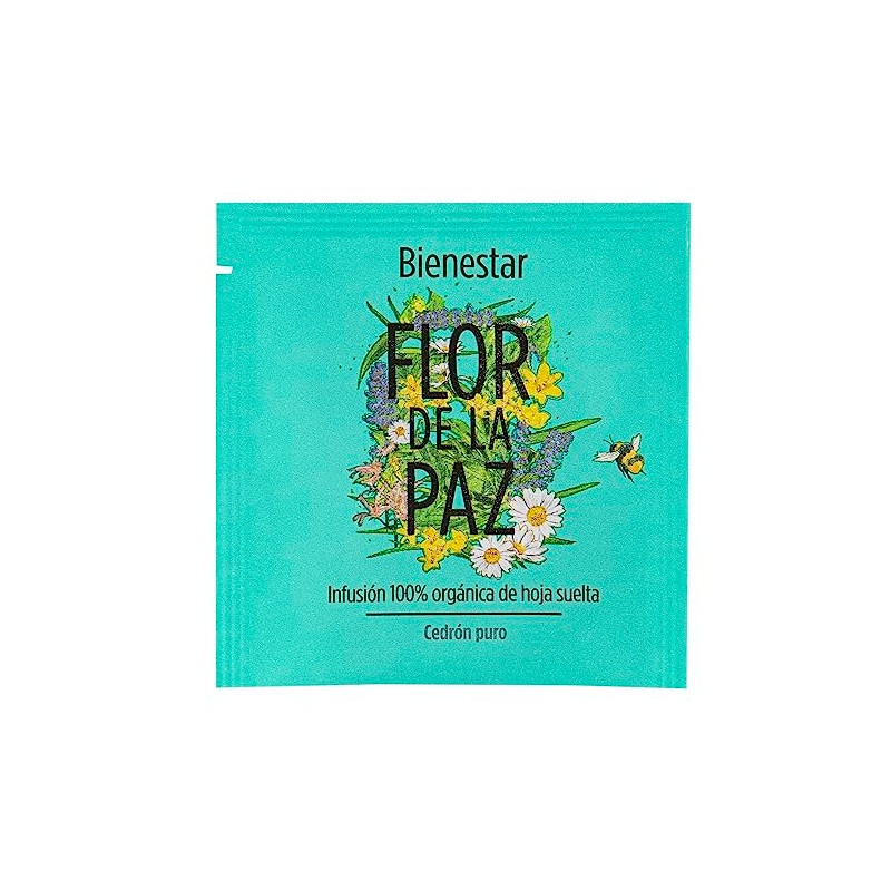 Flor Paz Caja Surtido Variedad Sabores Infusión Herbal Orgánica Artesanal