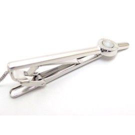 Ducks (Daks) ka-binguaibi- Pearl Oyster Tie Bar/Tie Clip/Tie Clip)