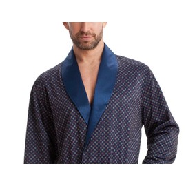 Leverie noble and high-quality dressing gown for men with elegant pattern - l