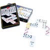 small foot Domino, Spieleklassiker in 6 Farben und mit robuster