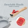 RANX INGST Ceramic Egg Frying Pan with Lid, Nonstick 4