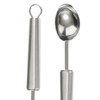 COM-FOUR® 2 x ice cream scoops, stainless steel ice cream