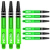 RED DRAGON Nitrotech - Ejes medianos, Color Verde, 3 Juegos
