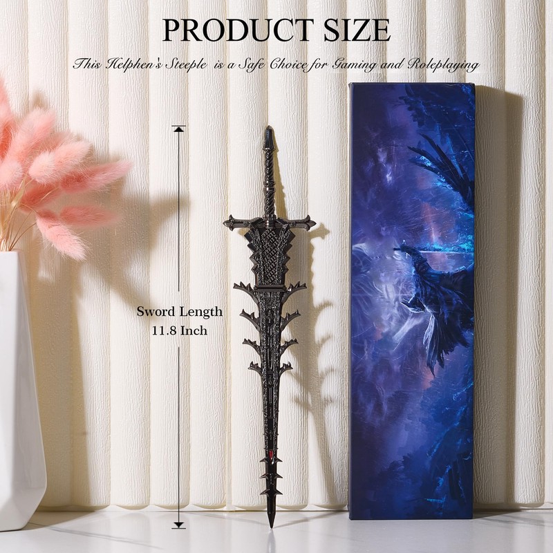 Elden Rings Helpen's Steeple Model 11.8 Inch Solid Metal Collection
