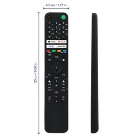 ROLLGAN New RMF-TX520E Replacement Remote Control Fit For Sony Bravia TV W800, X80J, X92J, X93J,X81J, X82J, X85J, X90J, X94J, A80J series TV with 4 Hot Keys（No voice function）