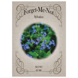 Set of Flower Seed Packets! Flower Seeds in Bulk - Great for Creating The Garden of Your Dreams! (50, Forget-Me-Not Blue)