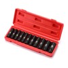 MIXPOWER 11 Pieces 1/2-Inch Drive Deep Impact Socket Set, 3/8-Inch